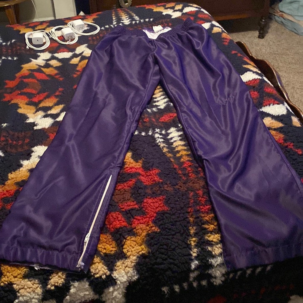 Varsity track pants